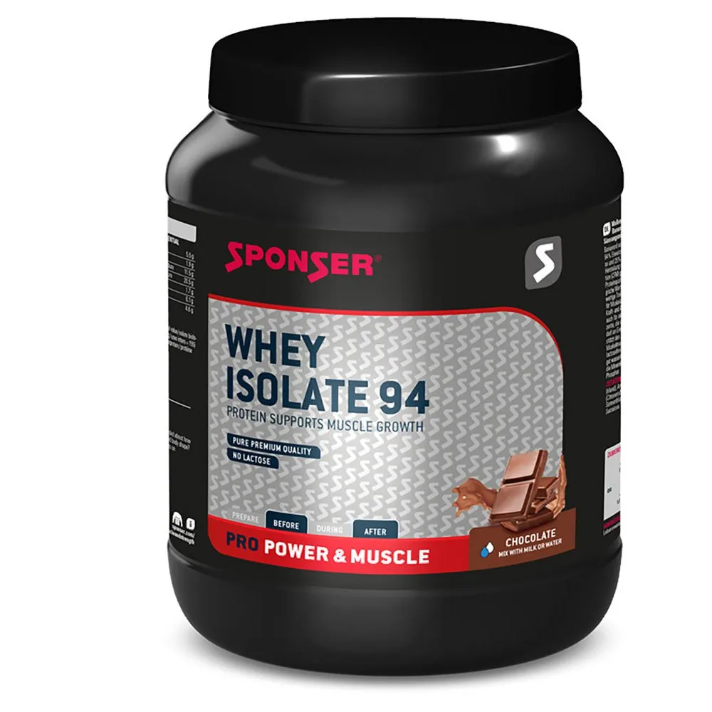 SPONSER 94 Molkenproteinisolat Shokolade 850g, Multicolor, One Size SPONSER 94 Molkenproteinisolat Shokolade 850g, Multicolor, One Size