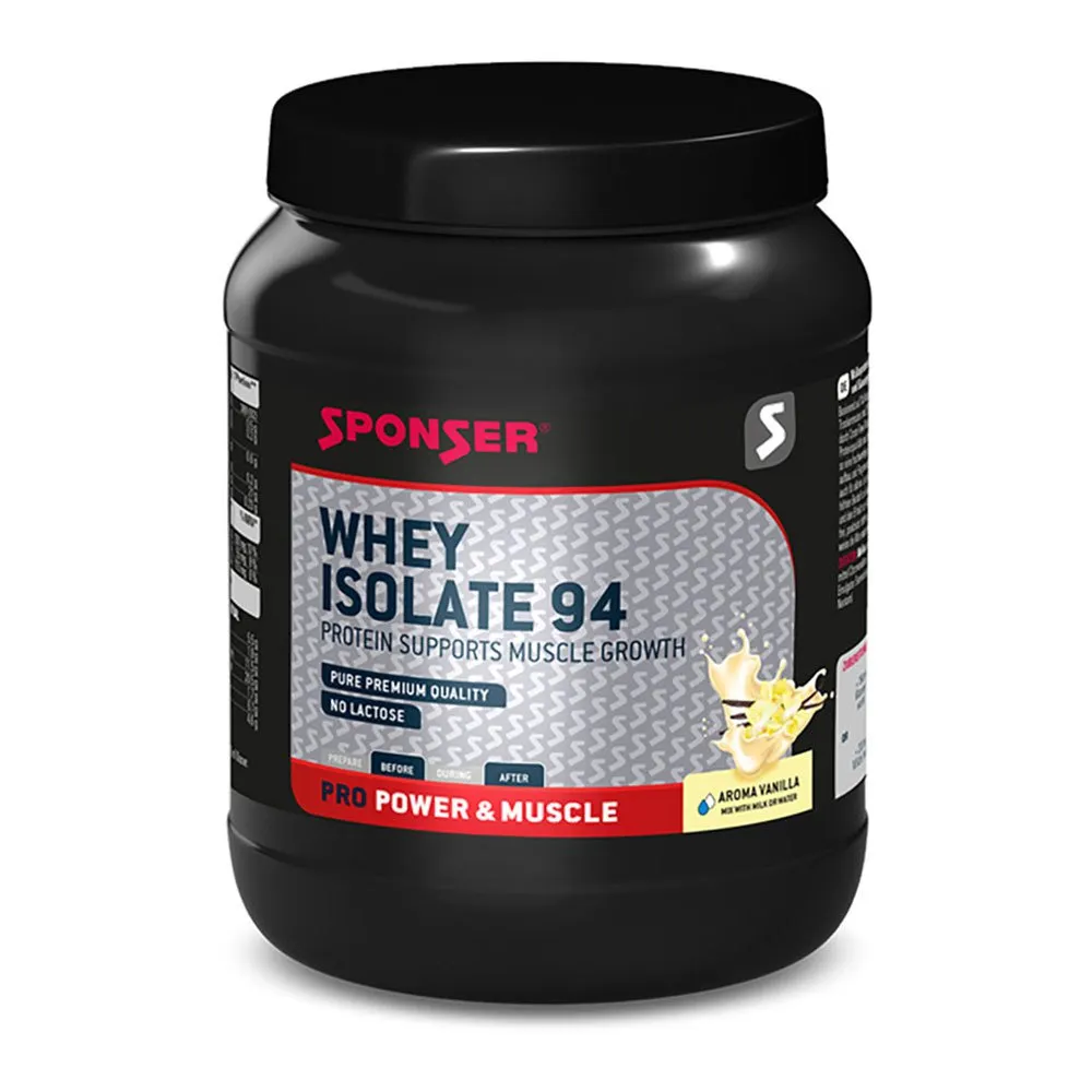 SPONSER 94 Molkenproteinisolat Vanille 425g, Multicolor, One Size SPONSER 94 Molkenproteinisolat Vanille 425g, Multicolor, One Size