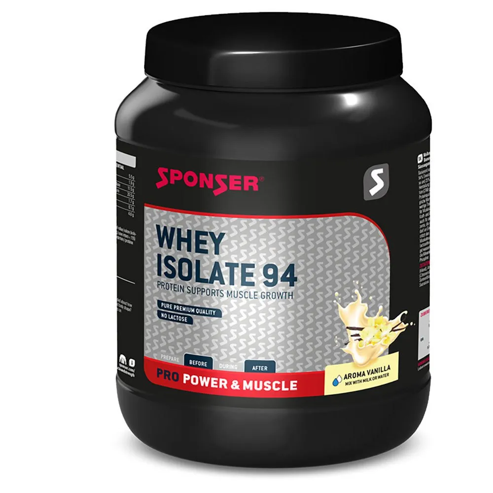 SPONSER 94 Molkenproteinisolat Vanille 850g, Multicolor, One Size SPONSER 94 Molkenproteinisolat Vanille 850g, Multicolor, One Size