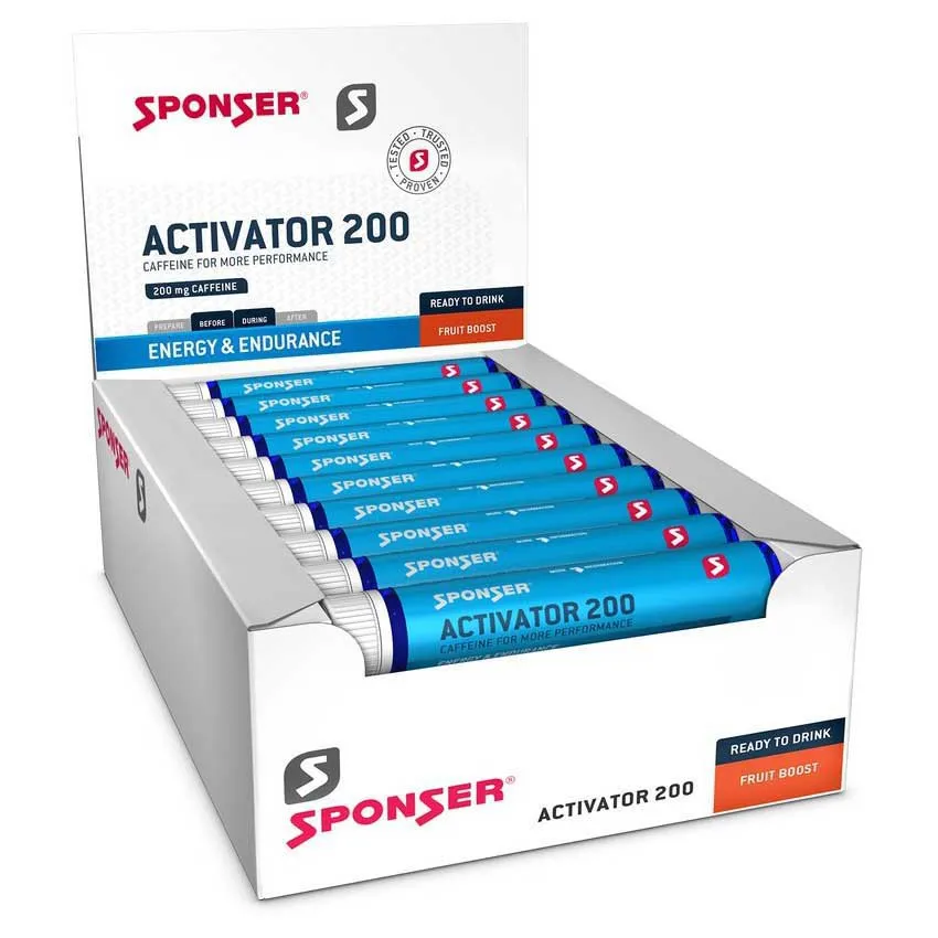 SPONSER Activator 200 Supplementbox Fruchtmischung 25ml 30 Einheiten, Multicolor, One Size SPONSER Activator 200 Supplementbox Fruchtmischung 25ml 30 Einheiten, Multicolor, One Size