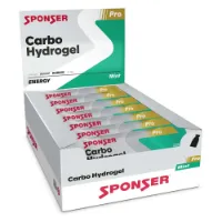 SPONSER Carbo Hydrogel Schachtel Mit Energiegelen Minze 60g 20 Einheiten
