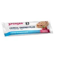 SPONSER Cereal Plus Energie-riegel-box Preiselbeere 40g 15 Einheiten SPONSER Cereal Plus Energie-riegel-box Preiselbeere 40g 15 Einheiten
