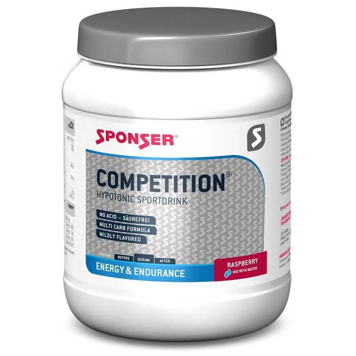 SPONSER Competition 1000g Hypotonisches Getränk Himbeere, Multicolor, One Size SPONSER Competition 1000g Hypotonisches Getränk Himbeere, Multicolor, One Size