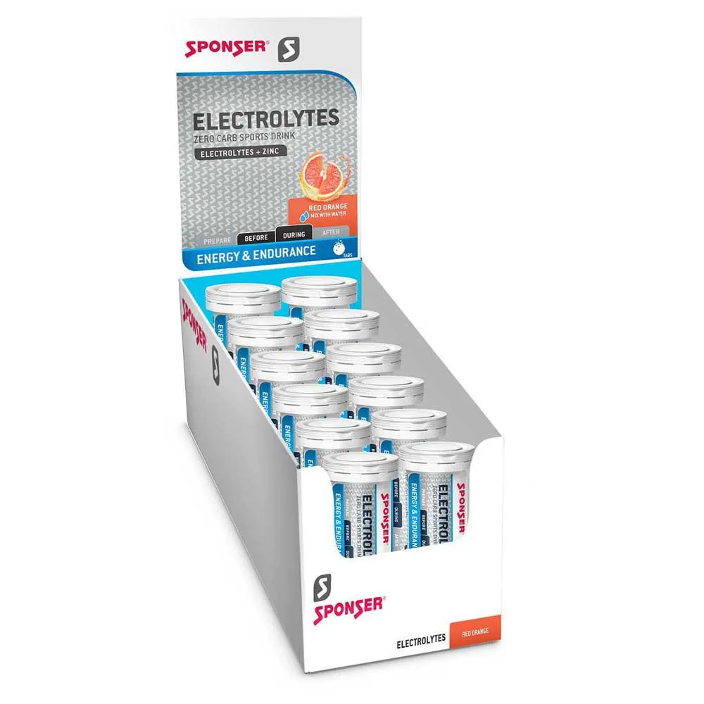 SPONSER Elektrolytgetränk Rot Orange 4.5g 12 Einheiten, Multicolor, One Size SPONSER Elektrolytgetränk Rot Orange 4.5g 12 Einheiten, Multicolor, One Size