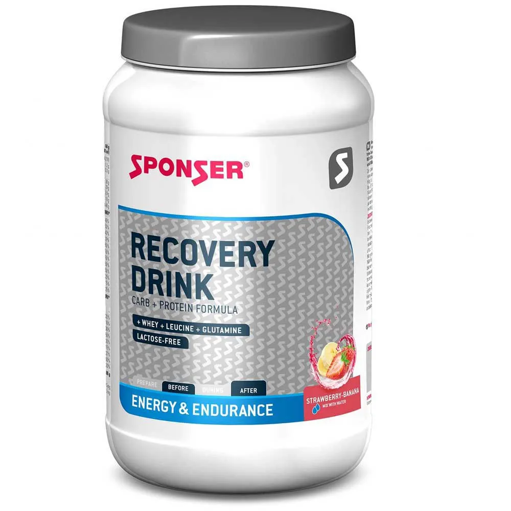 SPONSER Erholungsgetränk Erdbeere Und Banane 60g 20 Einheiten, Multicolor, One Size