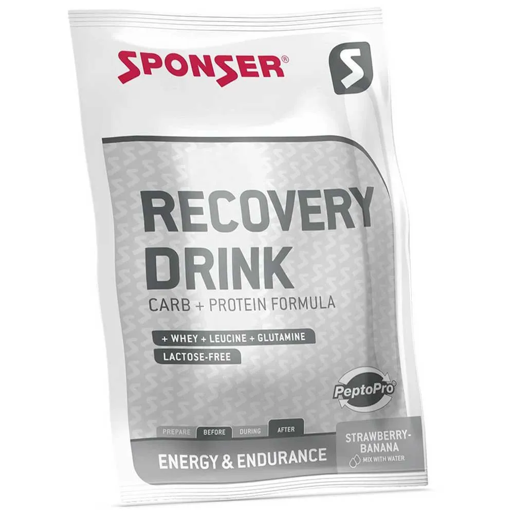 SPONSER Erholungsgetränk Erdbeere Und Banane 60g 20 Einheiten, Multicolor, One Size