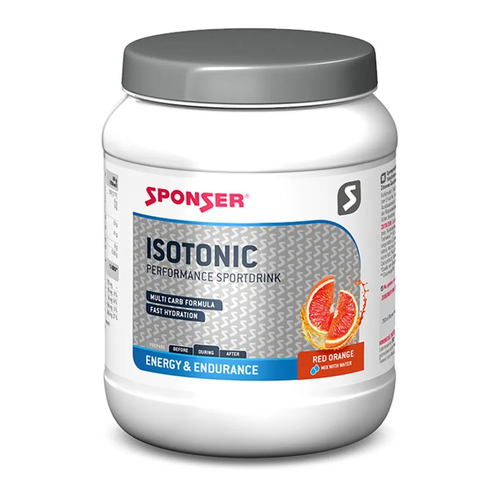 SPONSER Isotonisches Pulvergetränk Rot Orange 1000g, Multicolor, One Size SPONSER Isotonisches Pulvergetränk Rot Orange 1000g, Multicolor, One Size
