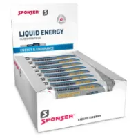 SPONSER Liquid Plus Schachtel Mit Energiegelen 70g 18 Einheiten SPONSER Liquid Plus Schachtel Mit Energiegelen 70g 18 Einheiten
