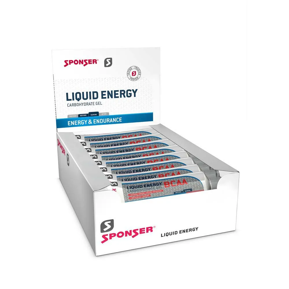 SPONSER Liquid Plus Schachtel Mit Energiegelen Cola & Zitrone 70g 18 Einheiten, Multicolor, One Size SPONSER Liquid Plus Schachtel Mit Energiegelen Cola & Zitrone 70g 18 Einheiten, Multicolor, One Size