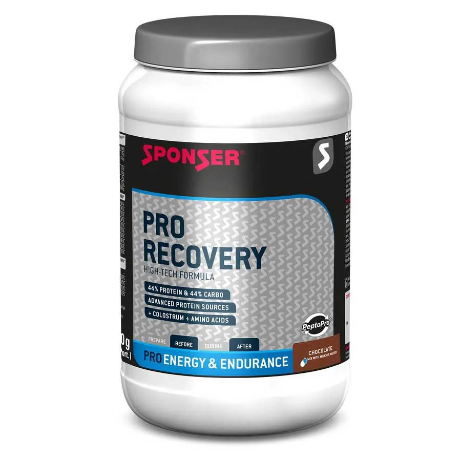 SPONSER Pro 800g Chocolate Recovery-shake, Multicolor, One Size SPONSER Pro 800g Chocolate Recovery-shake, Multicolor, One Size