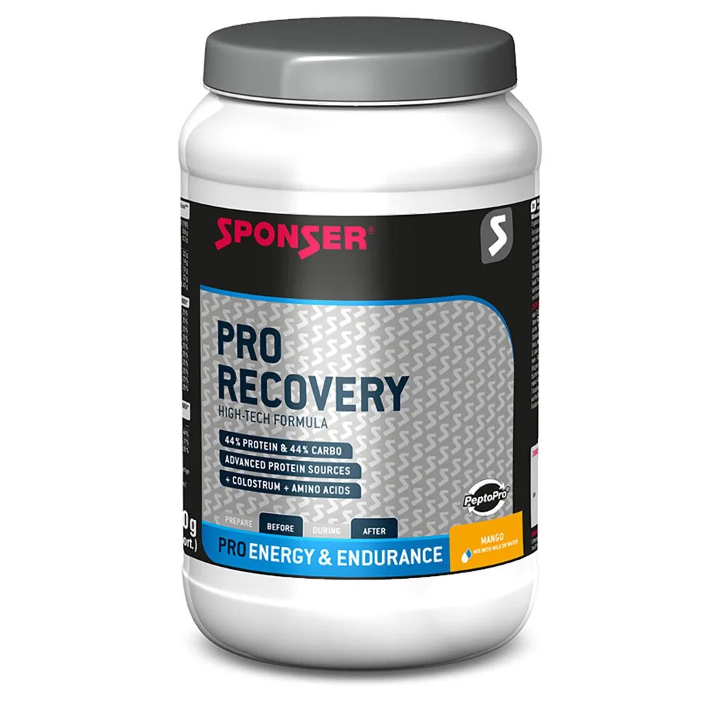 SPONSER Pro 800g Mango Recovery-shake, Multicolor, One Size SPONSER Pro 800g Mango Recovery-shake, Multicolor, One Size