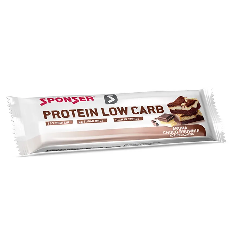 SPONSER Schachtel Mit Low-carb-proteinriegeln Schokoladenbrownie 50g 25 Einheiten, Multicolor, One Size SPONSER Schachtel Mit Low-carb-proteinriegeln Schokoladenbrownie 50g 25 Einheiten, Multicolor, One Size
