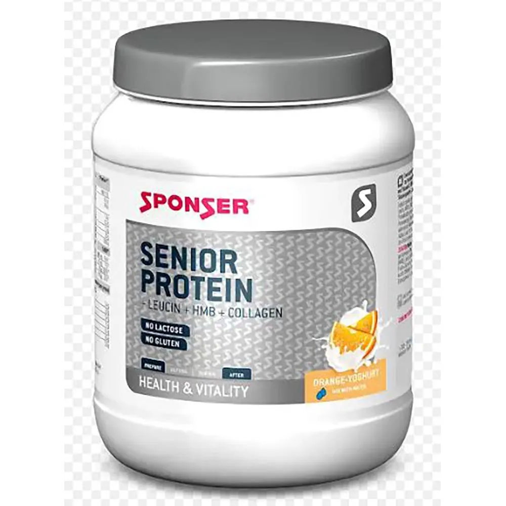 SPONSER Senior Proteinpulver Für Getränke Joghurt Und Orange 455g, Multicolor, One Size SPONSER Senior Proteinpulver Für Getränke Joghurt Und Orange 455g, Multicolor, One Size