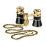 Sport Optics Opera Glasses With Chain Fernglas, Black / gold, One Size