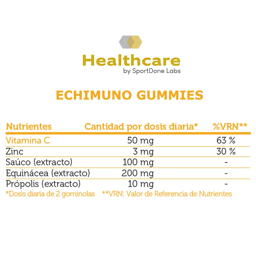 Sportdone Echimuno Unterstützt Ihre Abwehrkräfte 60 Gummibärchen, One size Sportdone Echimuno Unterstützt Ihre Abwehrkräfte 60 Gummibärchen, One size