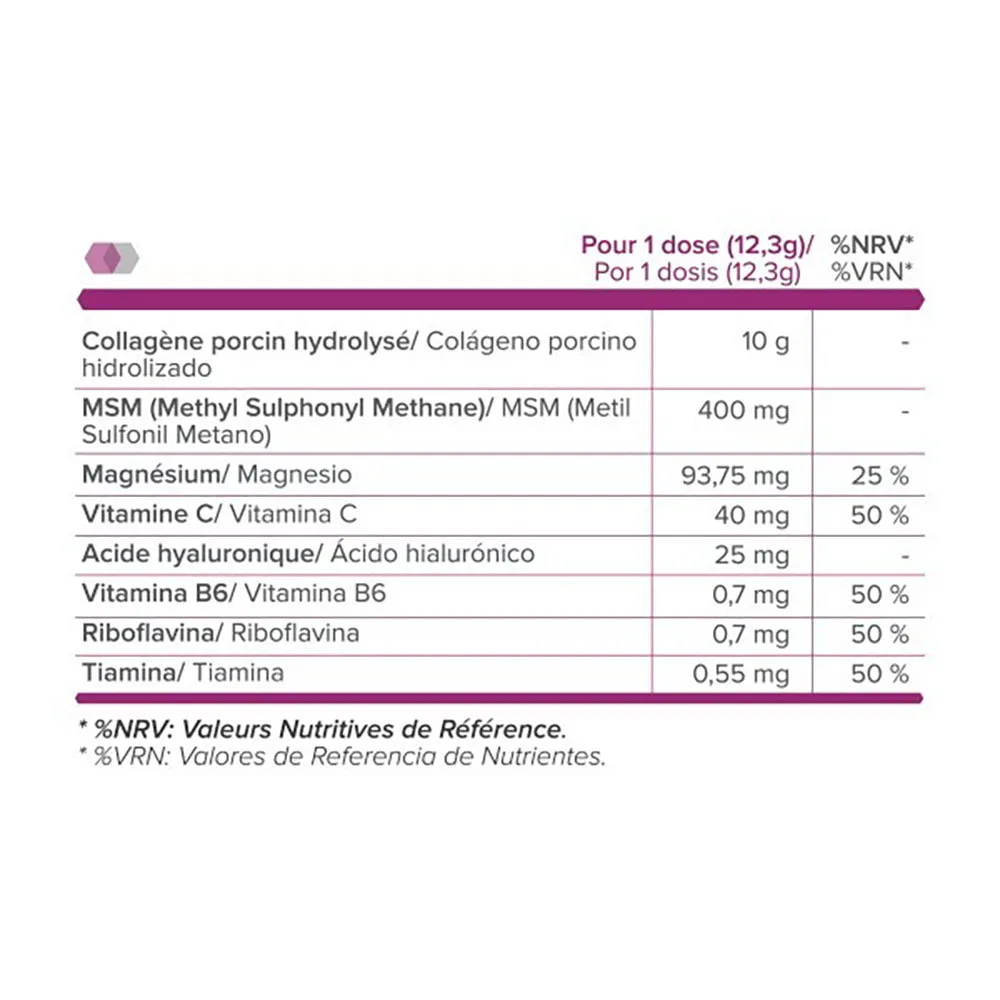 Sportdone Kollagenpulver Erdbeere 368g, One size Sportdone Kollagenpulver Erdbeere 368g, One size