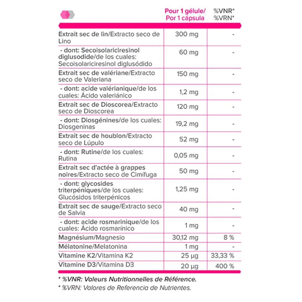 Sportdone Menopause Contributes To Women´s Well-being Vegetarian Kapseln 30 Einheiten, One size Sportdone Menopause Contributes To Women´s Well-being Vegetarian Kapseln 30 Einheiten, One size