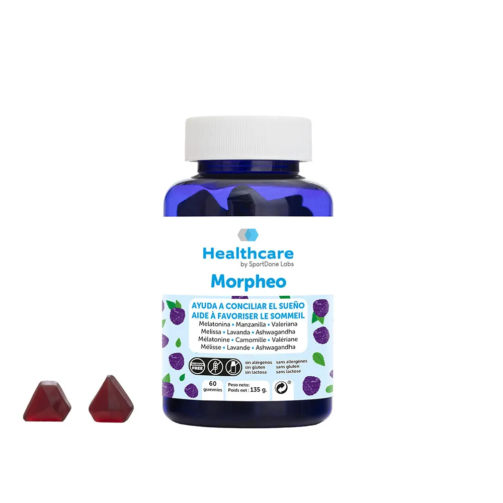 Sportdone Morpheo Hilft Dir Beim Einschlafen Brombeergeschmack 60 Gummibärchen, One size Sportdone Morpheo Hilft Dir Beim Einschlafen Brombeergeschmack 60 Gummibärchen, One size