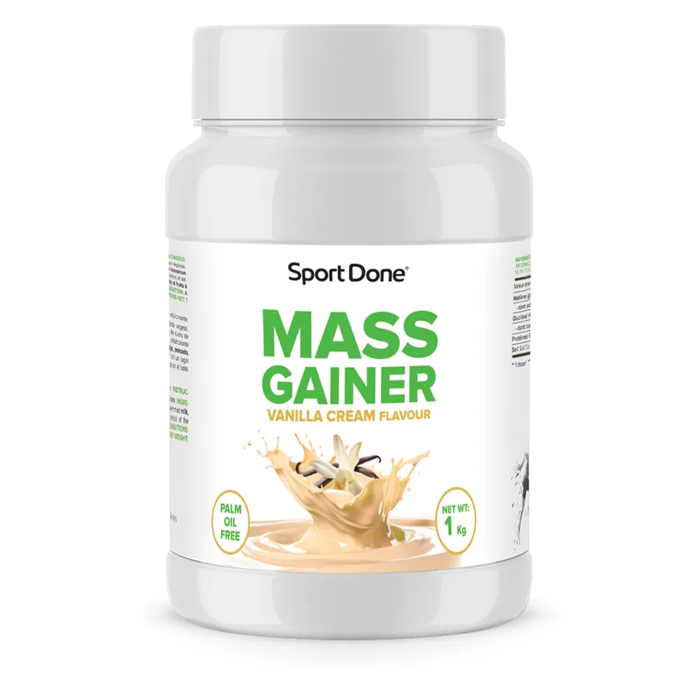 Sportdone Muskelmasse Vanille 1kg, One size Sportdone Muskelmasse Vanille 1kg, One size