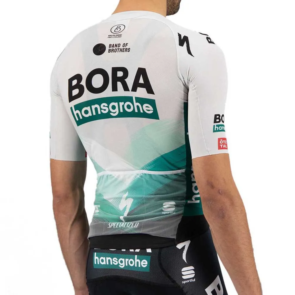 Sportful Bora-hansgrohe 2021 Bomber Kurzarm-radtrikot, Green gray Sportful Bora-hansgrohe 2021 Bomber Kurzarm-radtrikot, Green gray