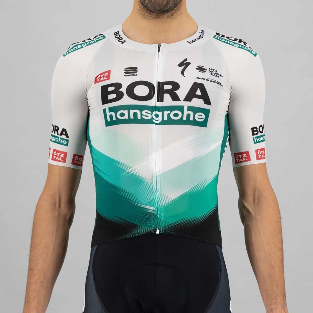 Sportful Bora-hansgrohe 2021 Bomber Kurzarm-radtrikot, Green gray Sportful Bora-hansgrohe 2021 Bomber Kurzarm-radtrikot, Green gray