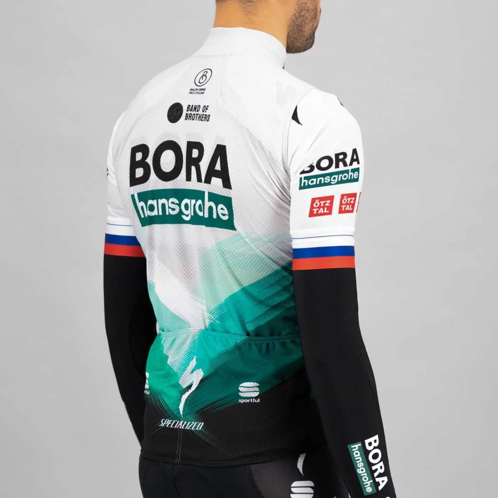 Sportful Bora Hansgrohe Bodyfit Pro Win 2021 Weste, Green gray Sportful Bora Hansgrohe Bodyfit Pro Win 2021 Weste, Green gray
