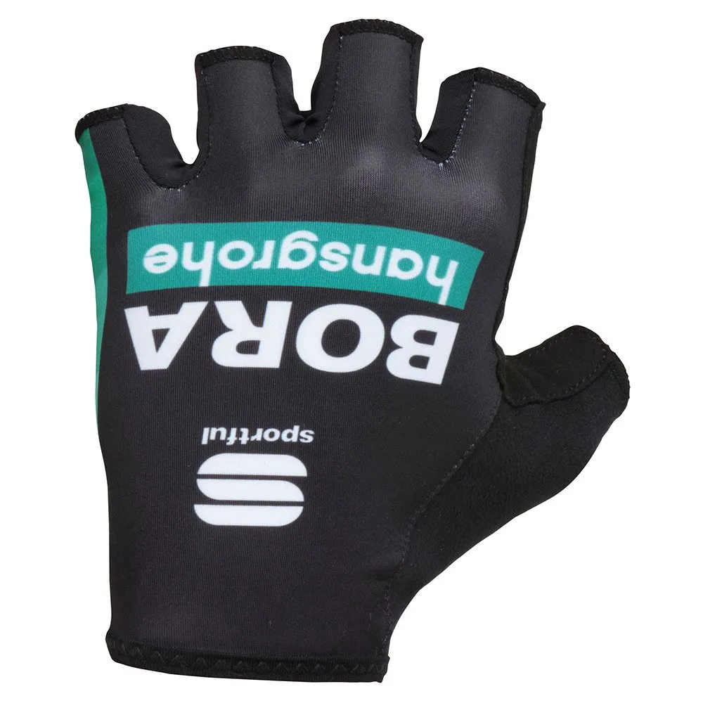 Sportful Race Team Kurze Handschuhe, Black / green Sportful Race Team Kurze Handschuhe, Black / green