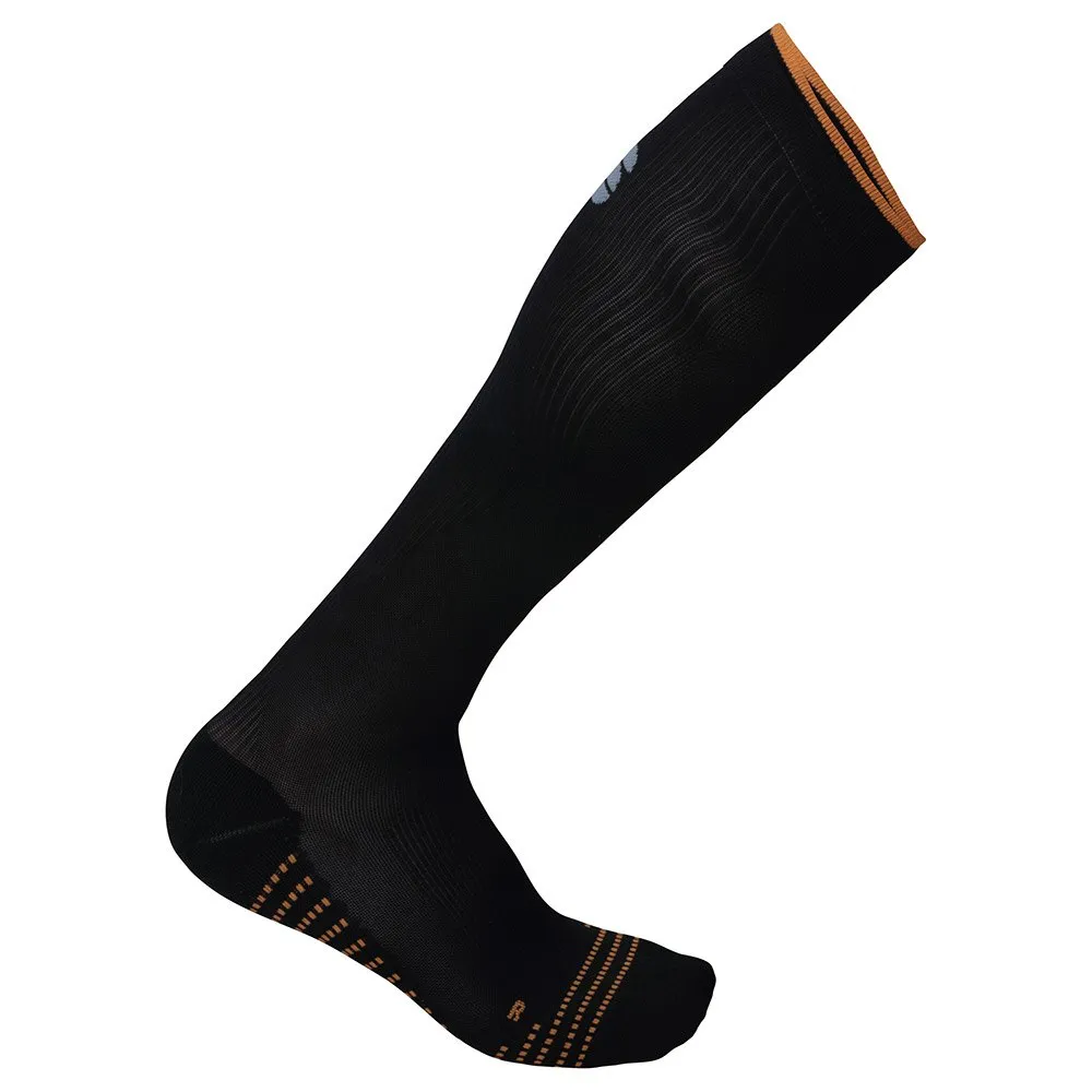 Sportful Recovery Socken, Black / orange sdr Sportful Recovery Socken, Black / orange sdr