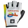 Sportful Total Energies Race Team Kurze Handschuhe, White