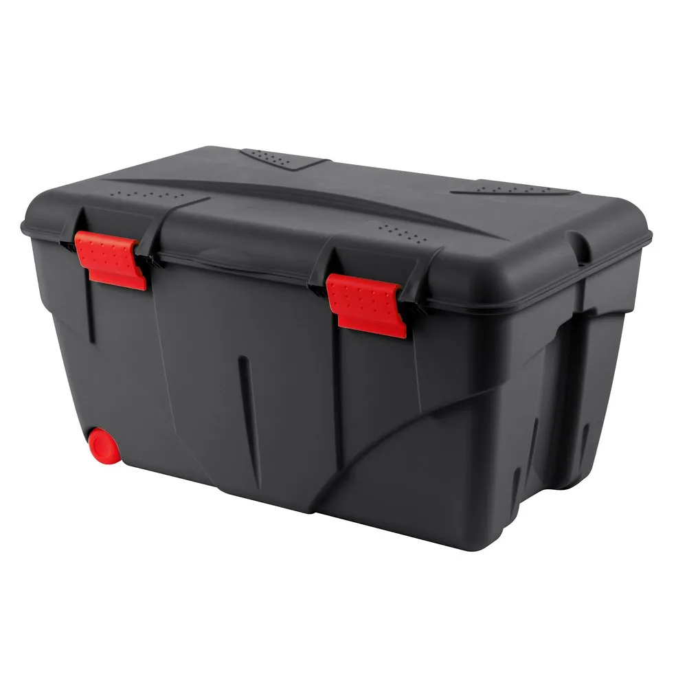 Sporti France Aufbewahrungstruhe 85l, Black, One Size Sporti France Aufbewahrungstruhe 85l, Black, One Size