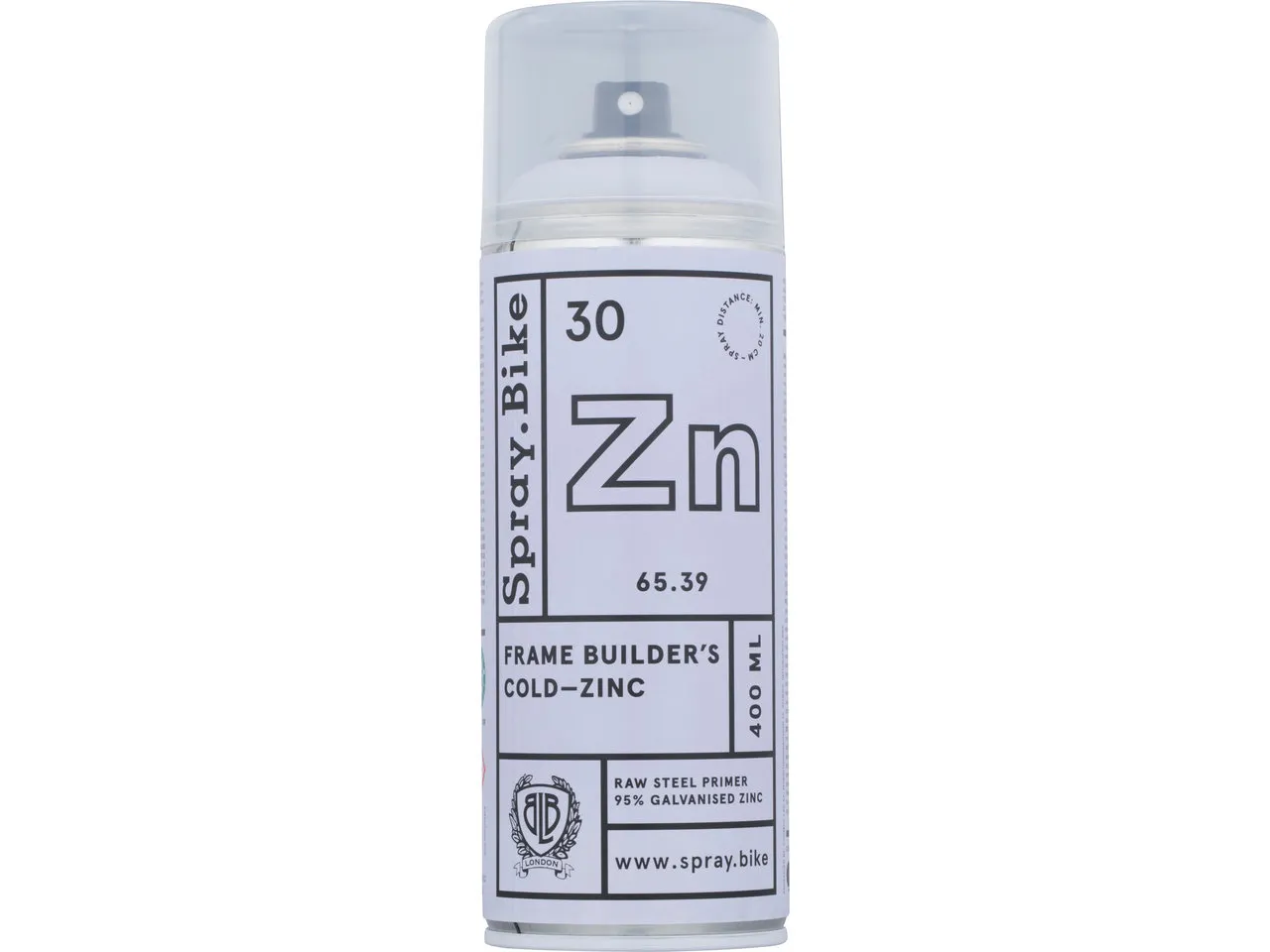 Spray Bike Frame Builders Cold Zink Grundierung, Metallic grey, 400ml Spray Bike Frame Builders Cold Zink Grundierung, Metallic grey, 400ml