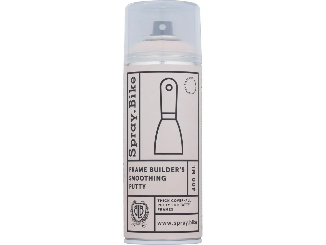 Spray Bike Frame Builders Smoothing Putty Spachtelmasse, Grey, 400ml Spray Bike Frame Builders Smoothing Putty Spachtelmasse, Grey, 400ml