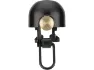 Spurcycle BLACK Bell Edelstahl Klingel, Schwarz, one_size