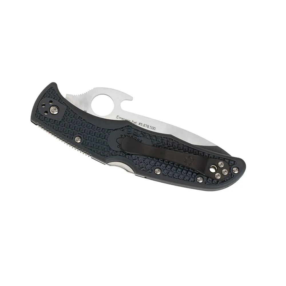 Spyder C10 Endura4 Lightweight Emerson Opener Folder Taschenmesser, Silver, One Size Spyder C10 Endura4 Lightweight Emerson Opener Folder Taschenmesser, Silver, One Size