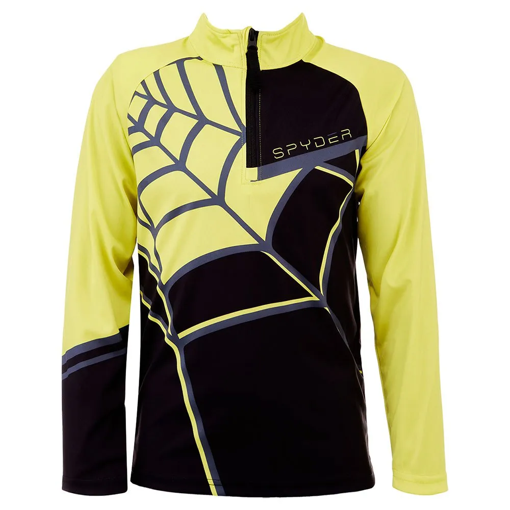 Spyder Web Halbreißverschluss-sweatshirt, Black cts, XL