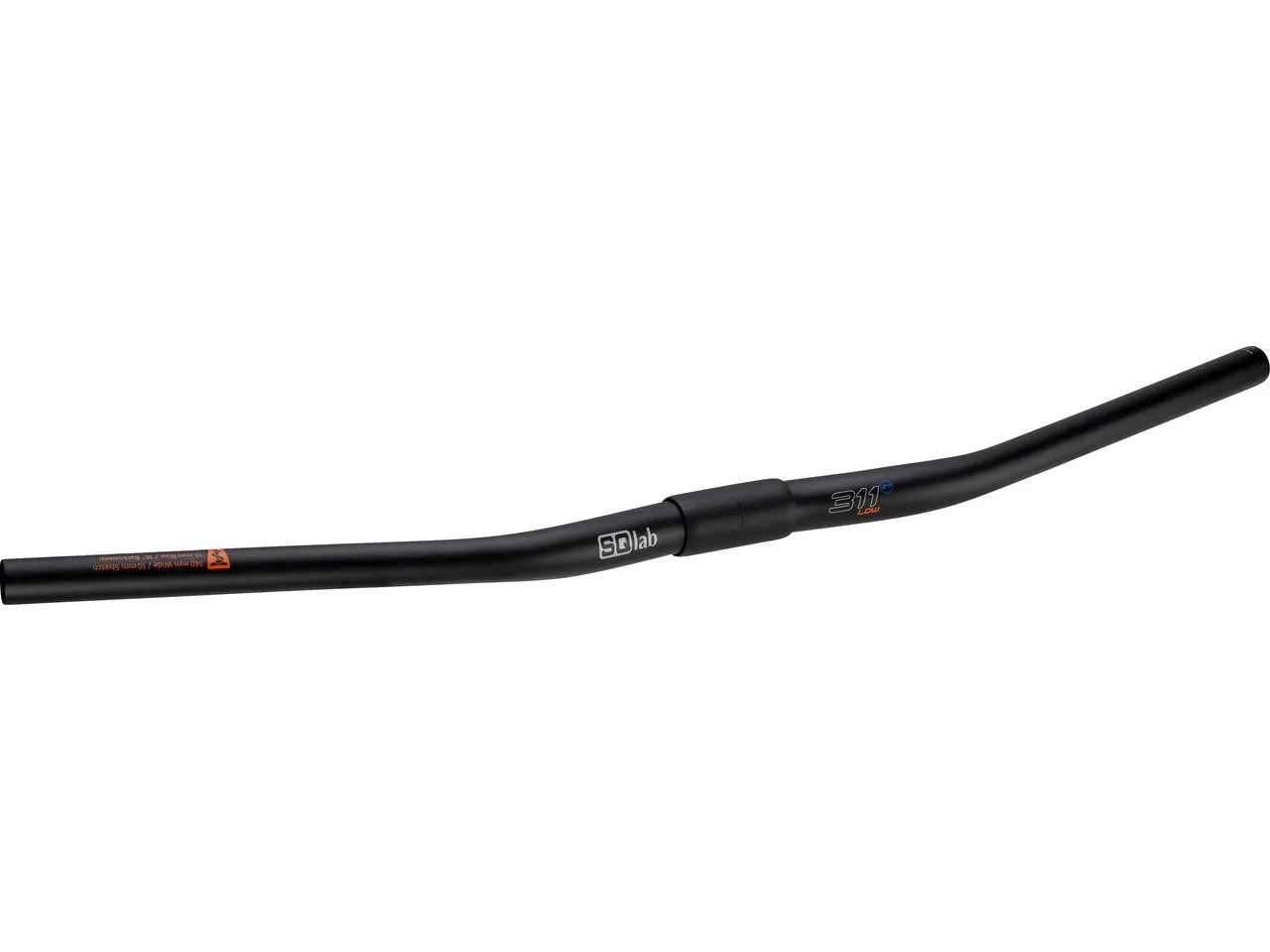 SQlab 311 2.0 MTB 27.0 15 mm Low Riser Lenker, Schwarz, 740mm 16° SQlab 311 2.0 MTB 27.0 15 mm Low Riser Lenker, Schwarz, 740mm 16°