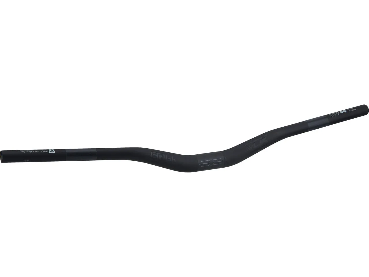 SQlab 3OX MTB 31.8 High 45 mm Riser Carbon Lenker, Schwarz, 780mm 16°