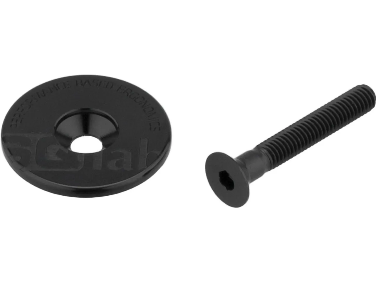 SQlab Ahead Kappe, Schwarz, 1 1/8" SQlab Ahead Kappe, Schwarz, 1 1/8"
