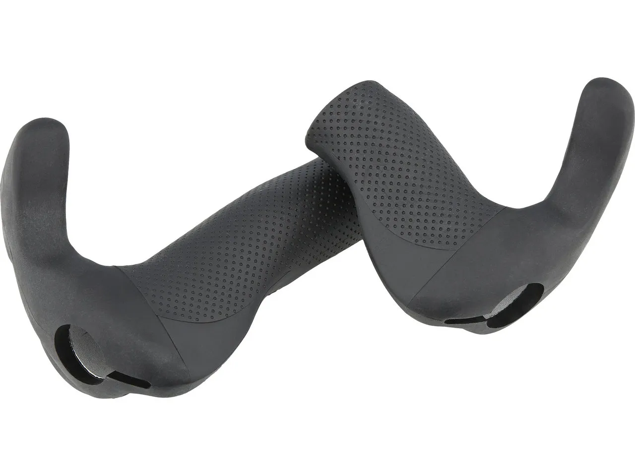 SQlab Stuby Short Lenkergriffe für Drehgriffschalter einseitig, Schwarz-grau, M SQlab Stuby Short Lenkergriffe für Drehgriffschalter einseitig, Schwarz-grau, M