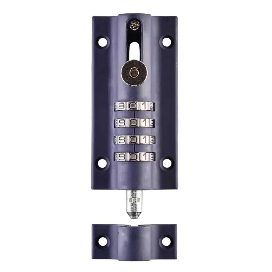 Squire Locks Combi 4 Schloss, Grey Squire Locks Combi 4 Schloss, Grey