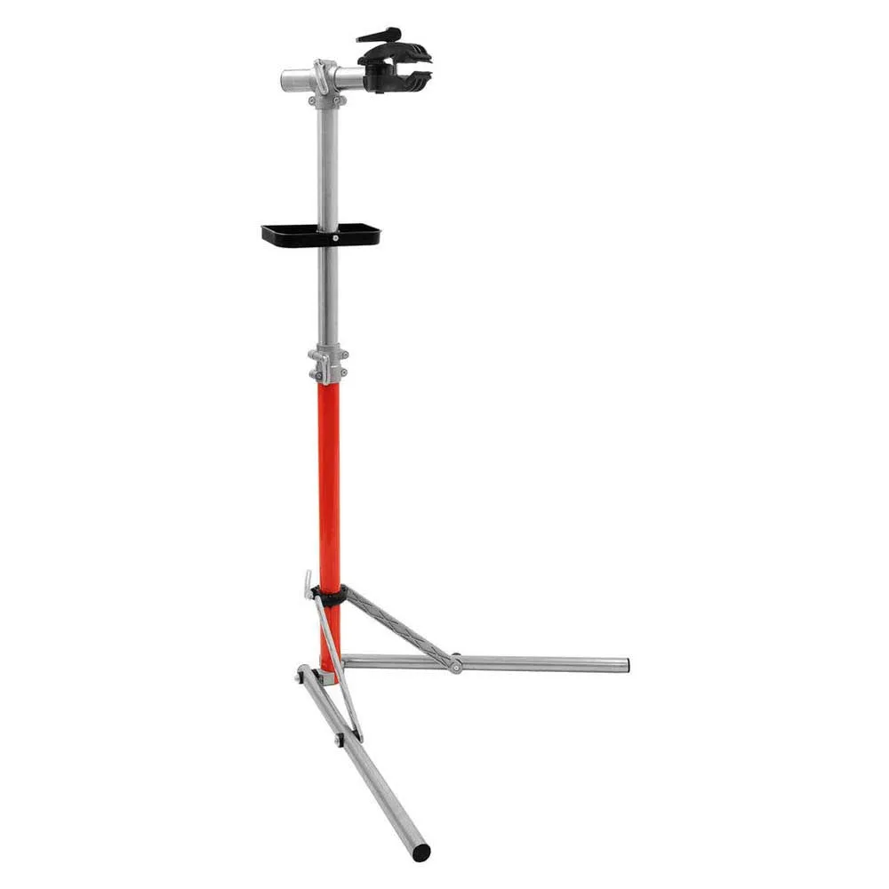 SR Suntour Expert Fahrradmontageständer, Silver / red, One Size SR Suntour Expert Fahrradmontageständer, Silver / red, One Size