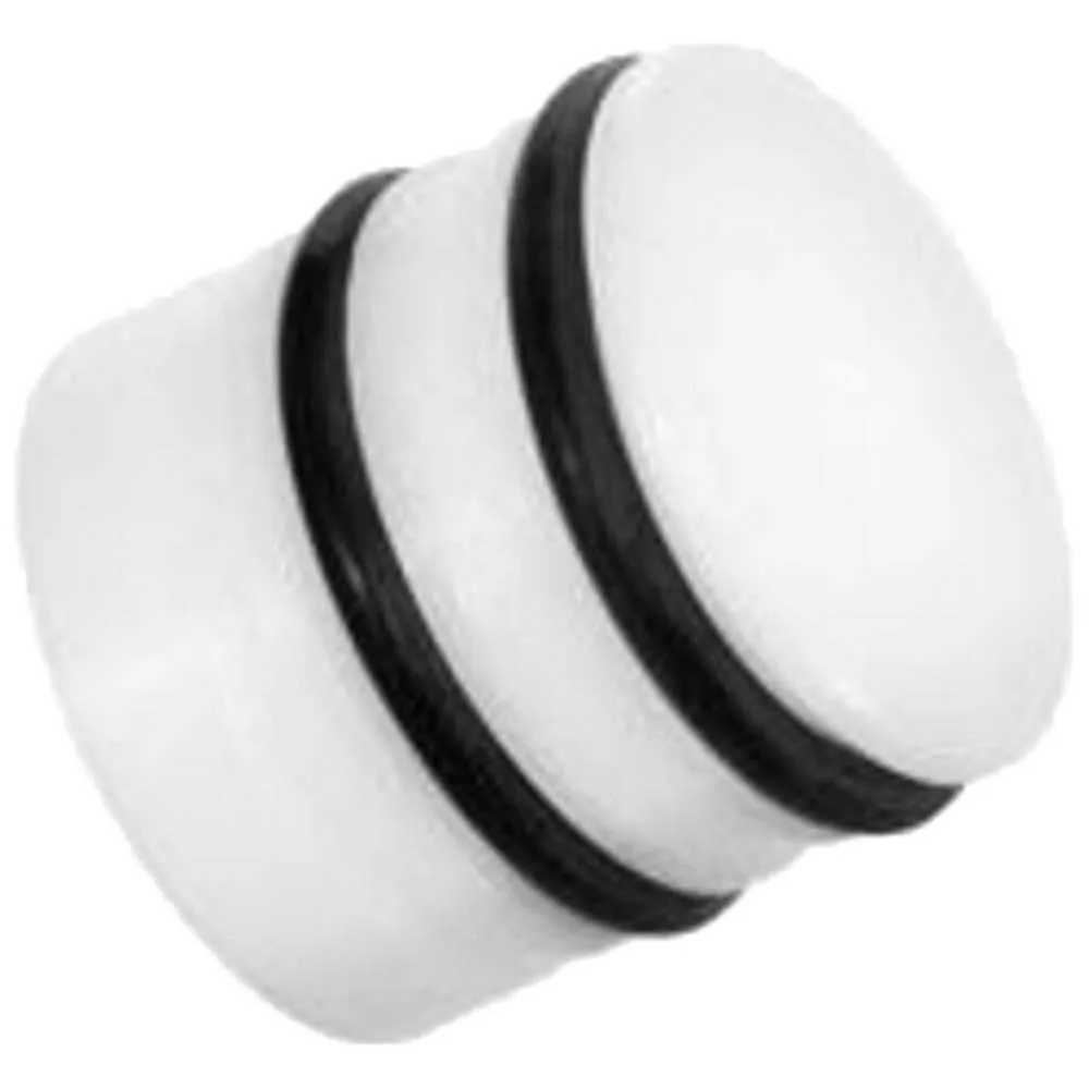 SR Suntour Luftkolben, White / black, One Size SR Suntour Luftkolben, White / black, One Size