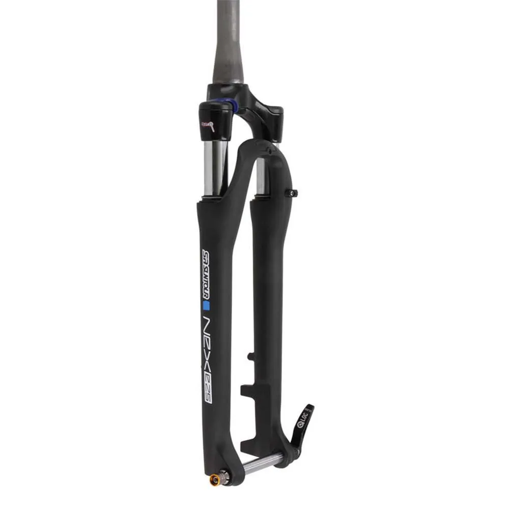 SR Suntour Nex E-25 Nlo Ds Tapered 15mm Mtb-gabel, Matte black, 28" - 700C, 63mm SR Suntour Nex E-25 Nlo Ds Tapered 15mm Mtb-gabel, Matte black, 28" - 700C, 63mm