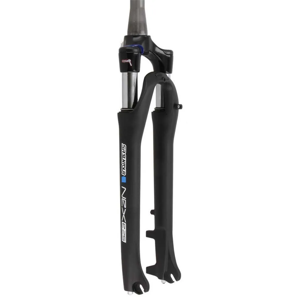 SR Suntour Nex E-25 Nlo Ds Tapered 9mm Mtb-gabel, Matte black, 28" - 700C, 63mm SR Suntour Nex E-25 Nlo Ds Tapered 9mm Mtb-gabel, Matte black, 28" - 700C, 63mm