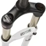 SR Suntour Sf14 Xcr32 Rl 1 1/8´´ Sl 255 Mm Mtb-gabel, White, 26", 100mm