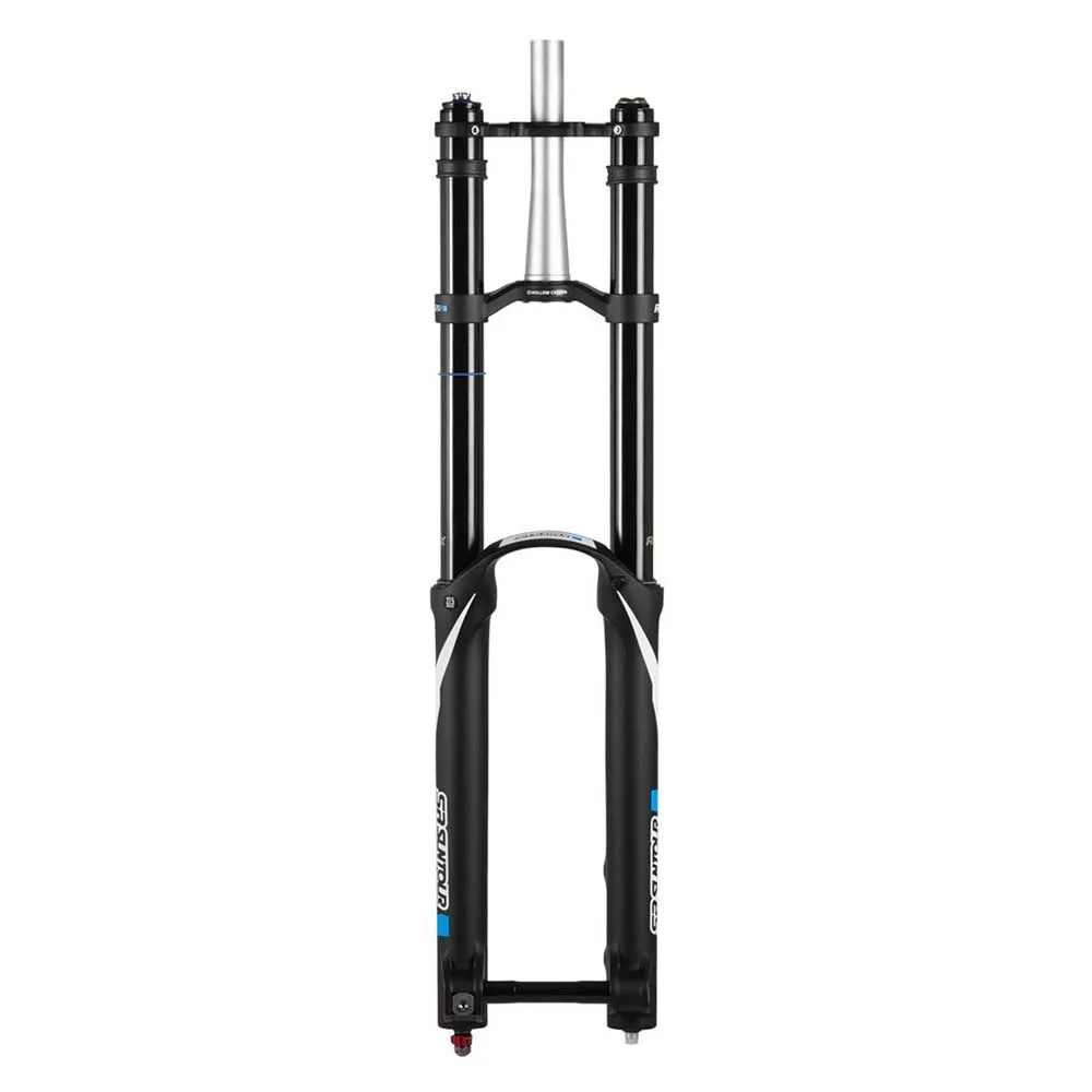 SR Suntour Sf18 Rux38 Boost R2c2 Qr 20 X 110 Mm Mtb-gabel, Grey, 27.5", 200mm