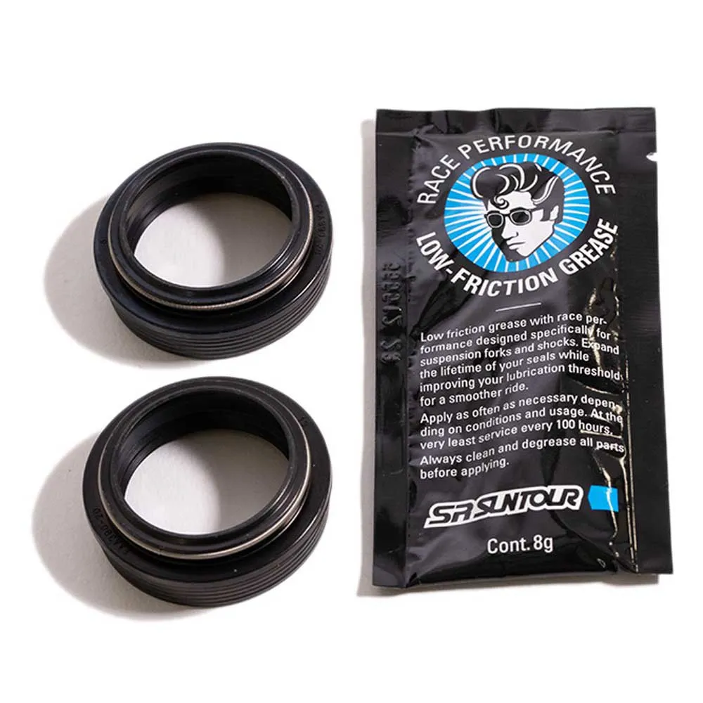 SR Suntour Staubdichtungssatz Für Gabel Xcm34/xcr34, Black, One Size SR Suntour Staubdichtungssatz Für Gabel Xcm34/xcr34, Black, One Size