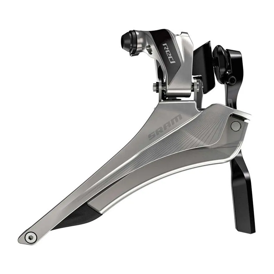 SRAM 2x11 Braze-on Yaw Chainspotter Umwerfer, Silver, 2 x 11s SRAM 2x11 Braze-on Yaw Chainspotter Umwerfer, Silver, 2 x 11s
