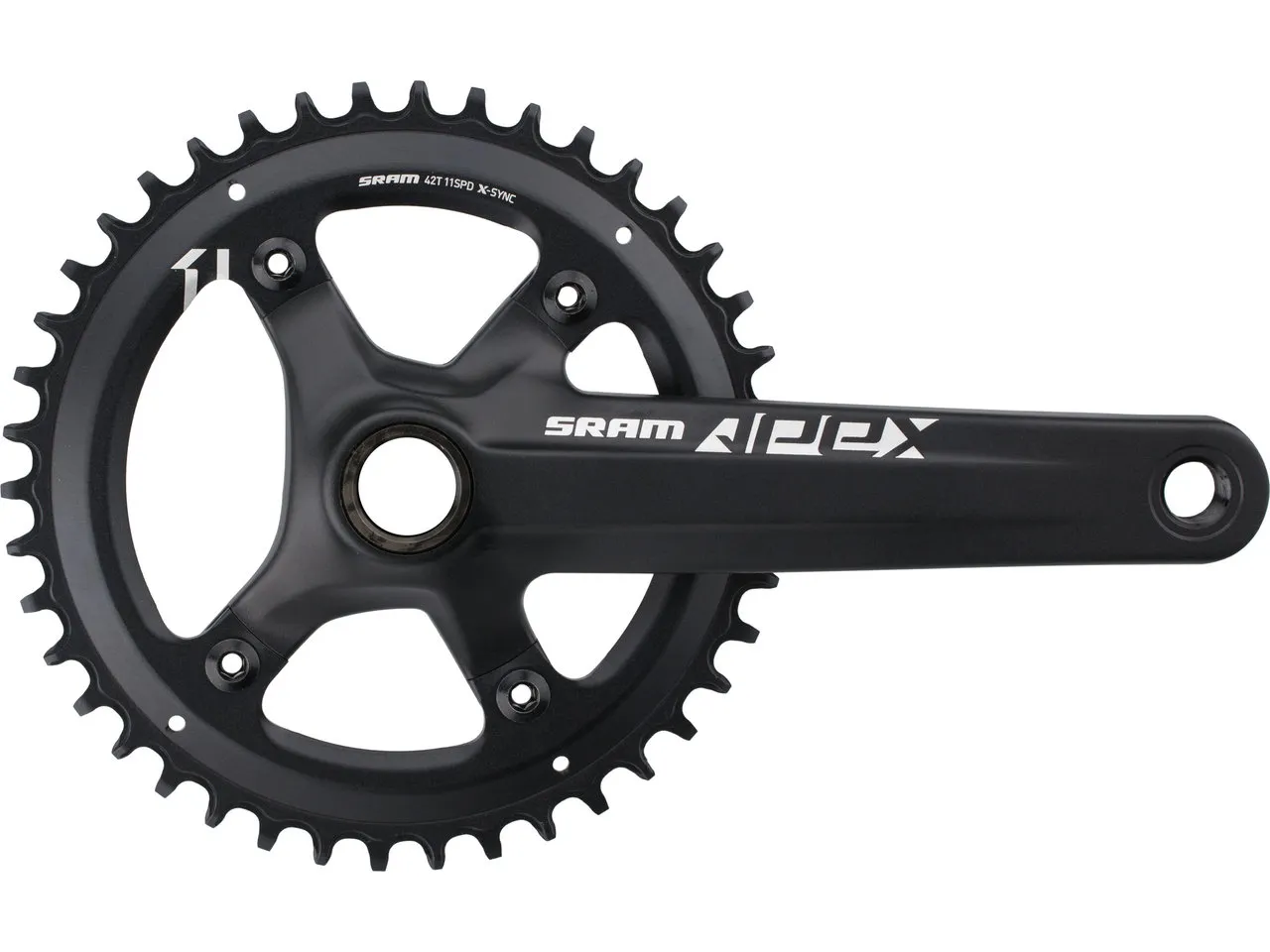 SRAM Apex 1 GXP 1x10-/1x11-fach, 110 mm Kurbelgarnitur SRAM Apex 1 GXP 1x10-/1x11-fach, 110 mm Kurbelgarnitur