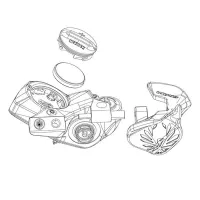 SRAM Axs Pod Ultimate Left Klemme SRAM Axs Pod Ultimate Left Klemme